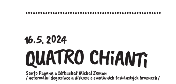 Ochutnávka Chianti s Flemming’s v doprovodu malého degustačního menu